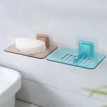 Cajas de jabón colgantes para cocina, soporte de esponja, estante de almacenamiento para platos de jabón, organizador de baño montado en la pared, soporte de drenaje de jabón