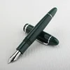 JinHao X159 Fountain Pens Metal Gold Clip EF 0.38mm F 0.5mm Nibs Acrylic School Office Supply Business Writing Pen Green 1