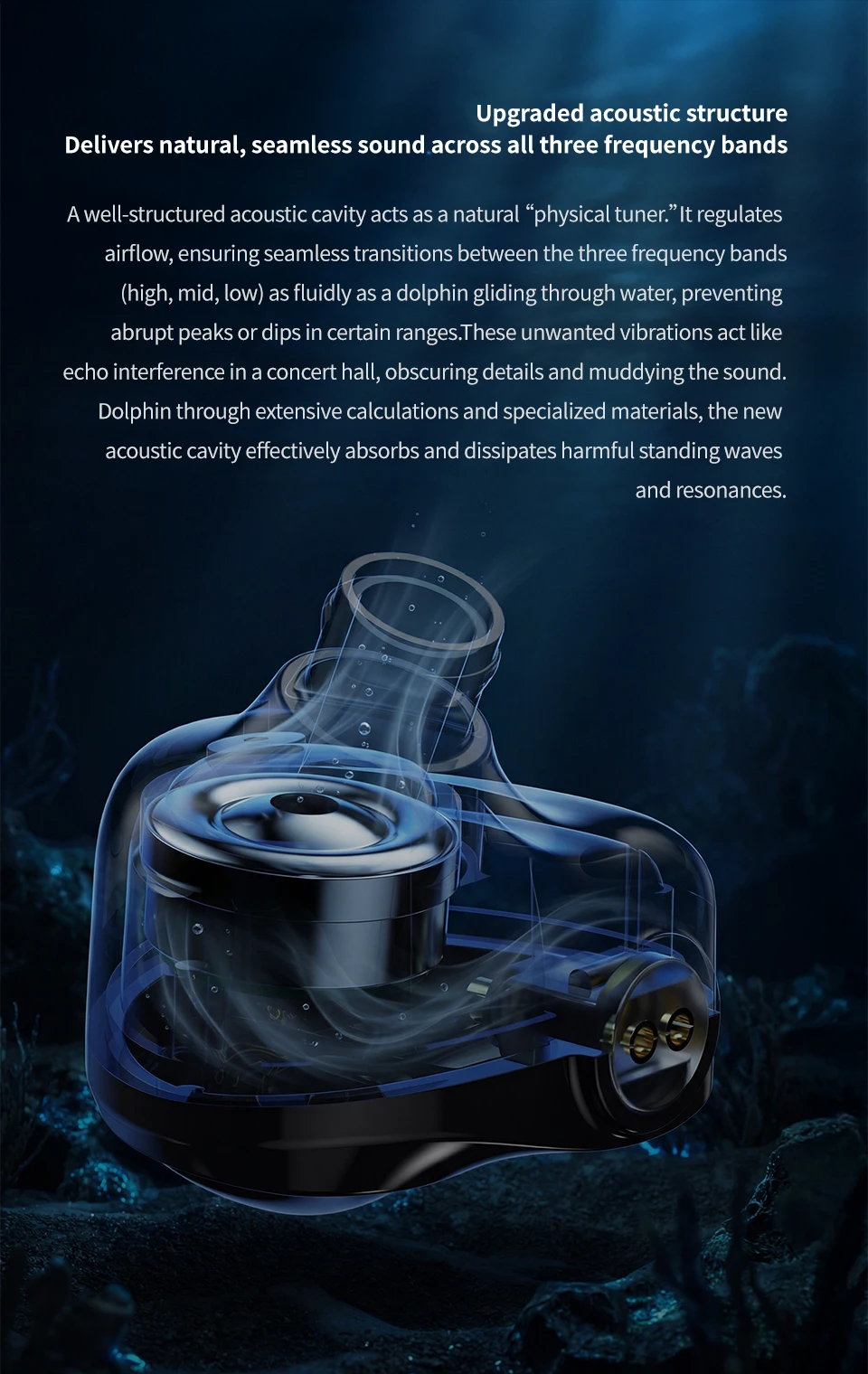 TRN Dolphin Frequency Response