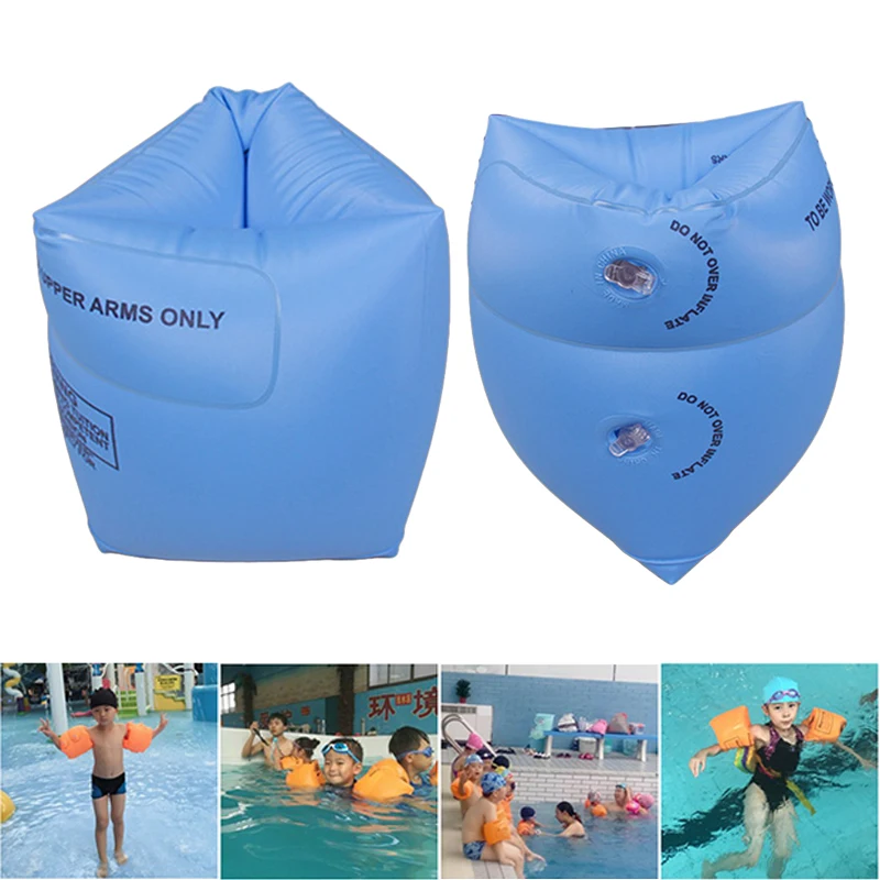 

Armbands Comfortable Double Learn To Swim Thick Pvc Safe Safe Swimming Tools Learn To Swim Aids Summer Fun Top-rated
