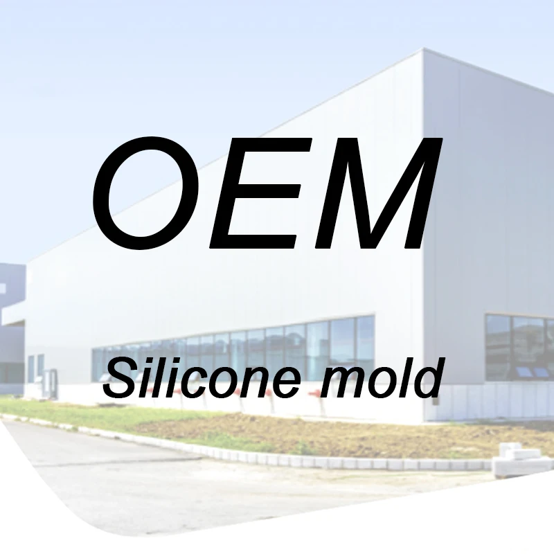 

OEM Customized silicone mold silicone cement flowerpot Customize DIY concrete tray mold Customized Logo design Candle mold