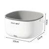 Ultrasonic Vegetable Washing Machine Kitchen Fruit Dirt Cleaning Purifier Basket Household Food Remove Pesticide Residues Washer 6