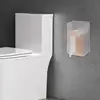 Wall Mounted Tissue Box Holder Facial Tissues Organizer Drill-Free Kitchen Wipes Storage Minimalist Facial Tissue Dispenser For 3