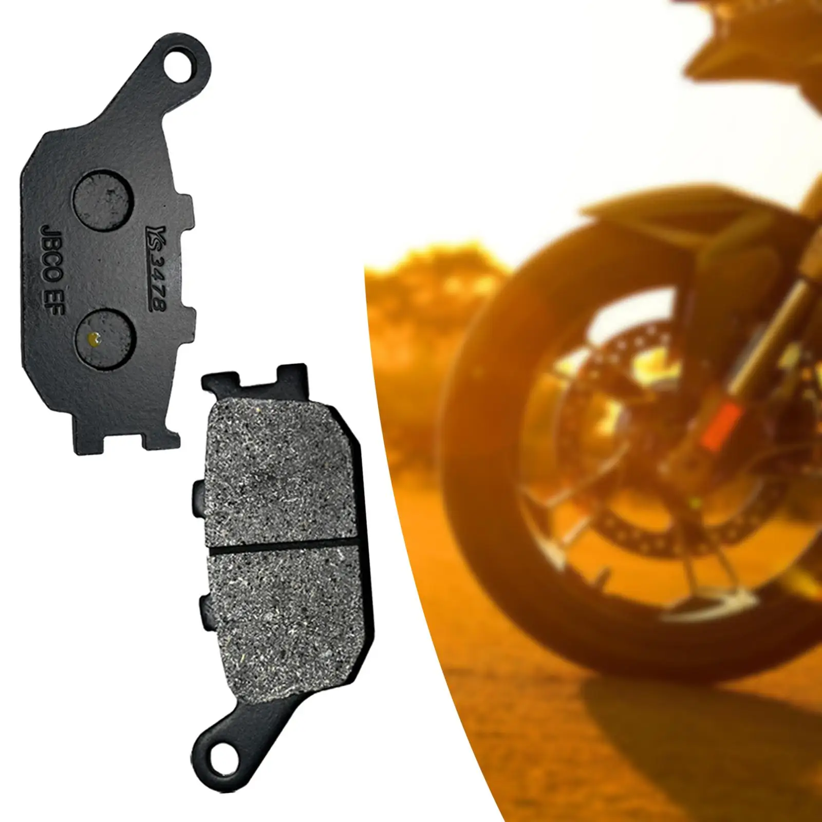 

Brake Pads Repair Parts Easy Installation Compatible for Suzuki Gsr750