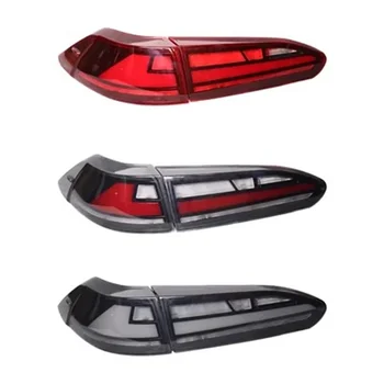 2pcs LED Tail Light Assembly for 2022-2023 Toyota Frontlander/Corolla Cross – Rear Brake, Reverse, and Turn Signal Lights