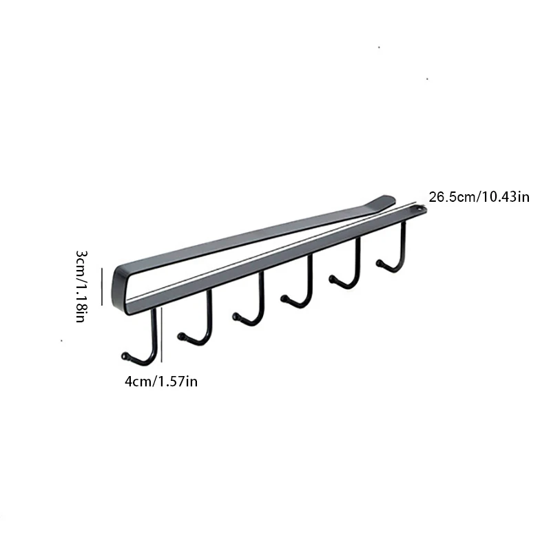Kitchen Hanger Hook 1Pc No Marks Or Nails For Storing Pots Shovels Hanging Pieces Kitchen Utensils Storage Racks