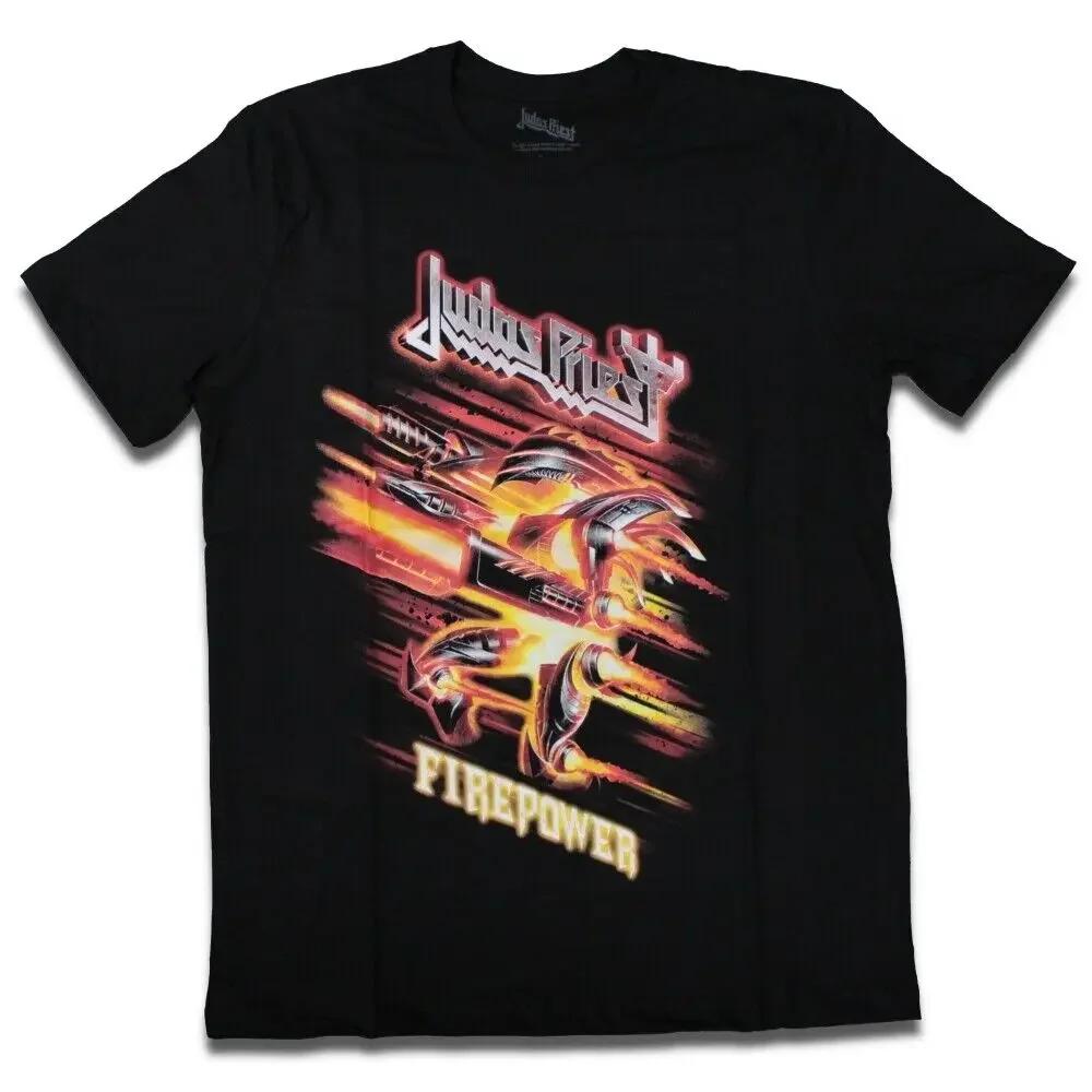 T-Shirt Ufficiale Judas Priest - Firepower (Seleziona Taglia)