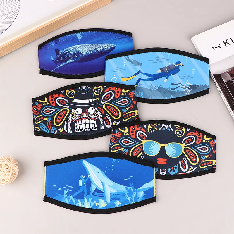 Description Picture 4 of itemScuba Diving Dive Snorkeling Mask Strap Cover Comfort Padded Protection Hair Wrap Gear Accessories Diving Masks Strap