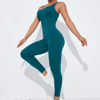 Women’s Fitness Jumpsuit (Ribbed Fabric)