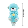 Breathing Otter Sleep and Playmate Otter Musical Stuffed Baby Plush Toy with Light Sound Newborn Sensory Comfortable Baby Gifts 5
