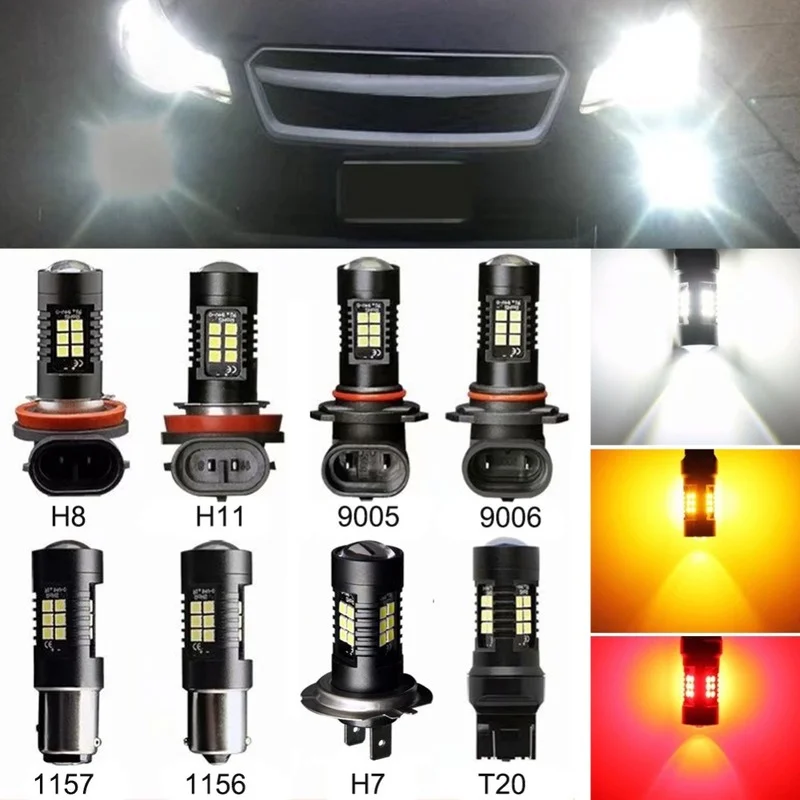 2pcs For BMW E46 E90 E91 E39 E60 E61 3 5 Series HB4 9006 HB3 9005 P22d