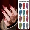 JR 12pcs nail polish glue set, Super flash diamond glue, nightclub disco glue, flash glue UV LED Soak Off Polish Home DIY 1