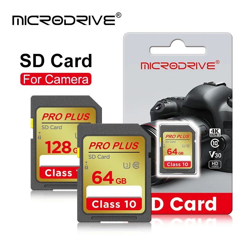 High-Performance Ultra SD Card - Class 10 Memory for 4K and Full HD Video