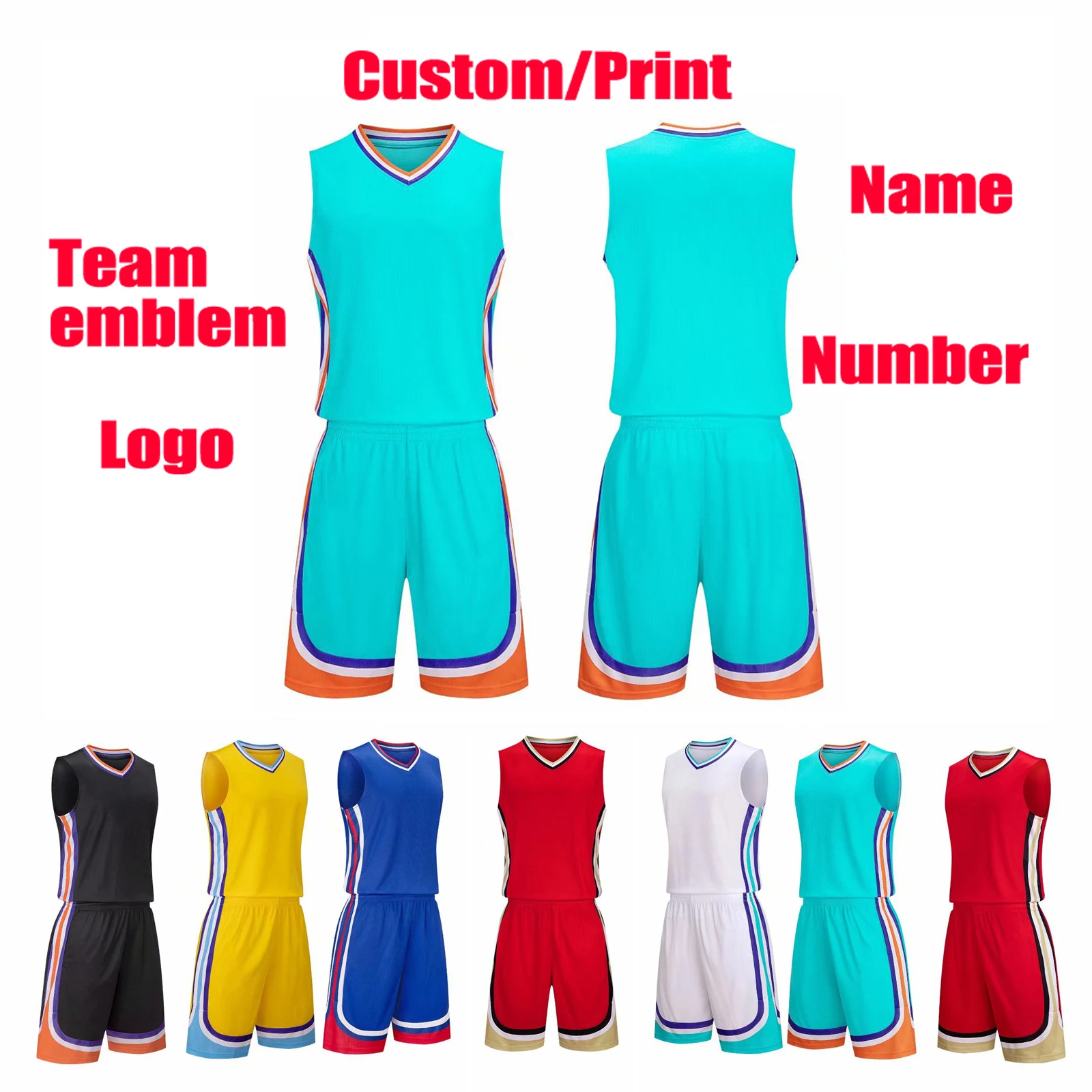 BasketballjerseycustomBasketballjerseyLogoprintinBasketballtrainingsuitAdultandKid