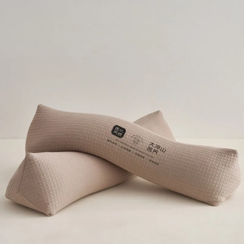 tartary buckwheat triangular neck pillow buckwheat pillow fits the curve of the cervical spine and cannot sleep for a long time 6
