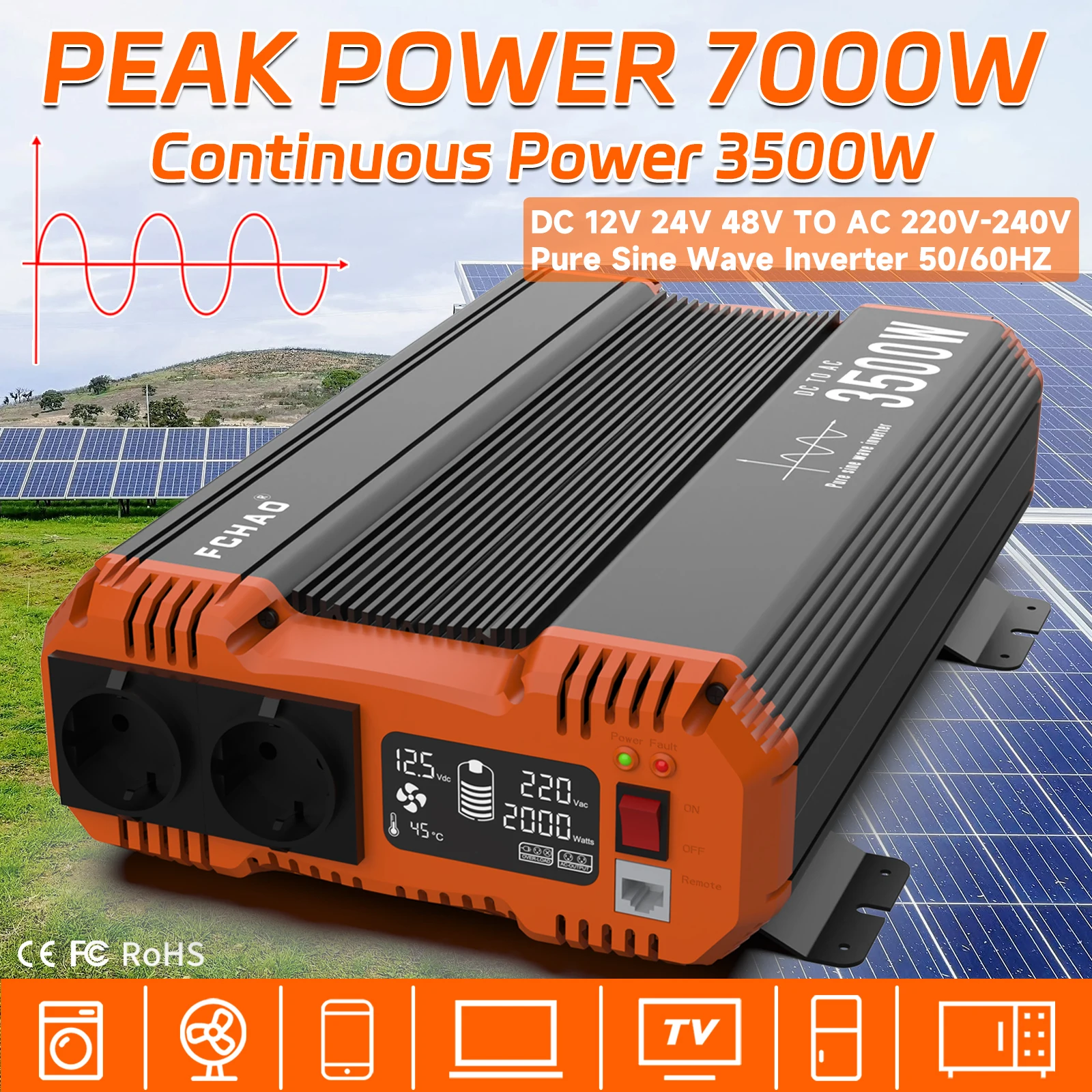 Inverter 12v 220v onda pura - Onda sinusoidale pura Invertitori e inverter da auto - eBayInverter 12v 220v | Confronta prezzi | Inverter onda sinusoidale pura - Ipersolar