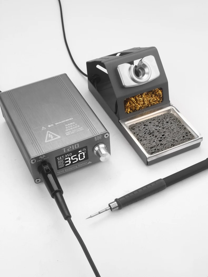 T210 Solder Station 75W Digital display Constant temperature 2S Melting tin  for