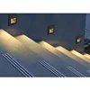 58MM/86MM LED Wall Lamp 3W 5W Aluminum Stair light Recessed LED Step Lamp Pathway Wall Corner Lamps AC110V 220V Wall Light DC12 6