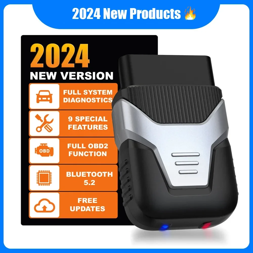 

Новинка 2024, Автомобильный сканер humзор Z100, Профессиональный OBD2 сканер Bluetooth, считыватель кодов автомобиля, диагностический инструмент