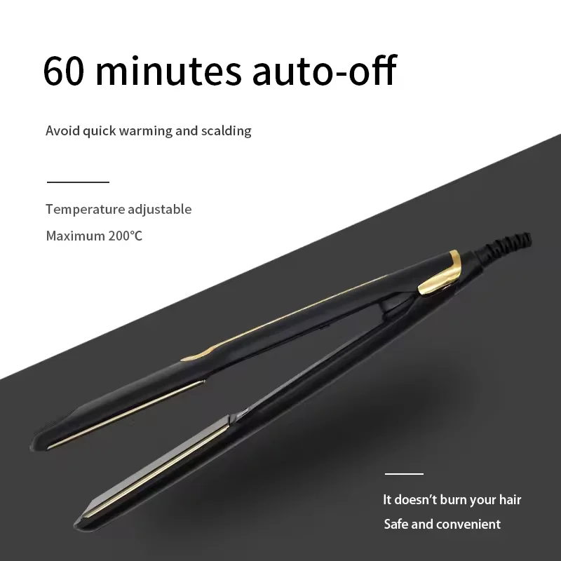 Professional Flat Iorn Straightener And Curler ceramic High Heat flat irons home Salon hair styler tools 2