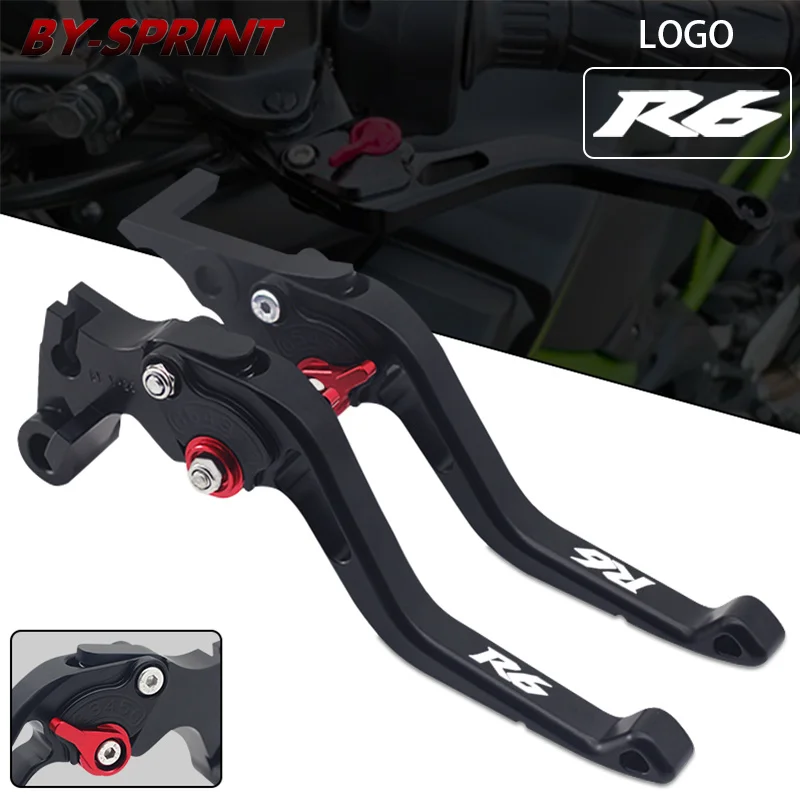 Yzf-R6 Frizione Freno Moto Regolabile Cnc Freno Corto Leva Frizione Manubrio Per Yamaha R6 R6 Yzf R6 2017 2018 2019 2020