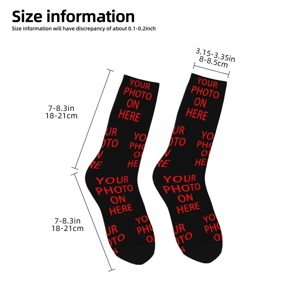 Custom Your Photo Mens Crew Socks Unisex Kawaii 3D Printed Customized Print Dress Socks 5 S70c8214bef5a4a56abbfc0bb3579cd79q