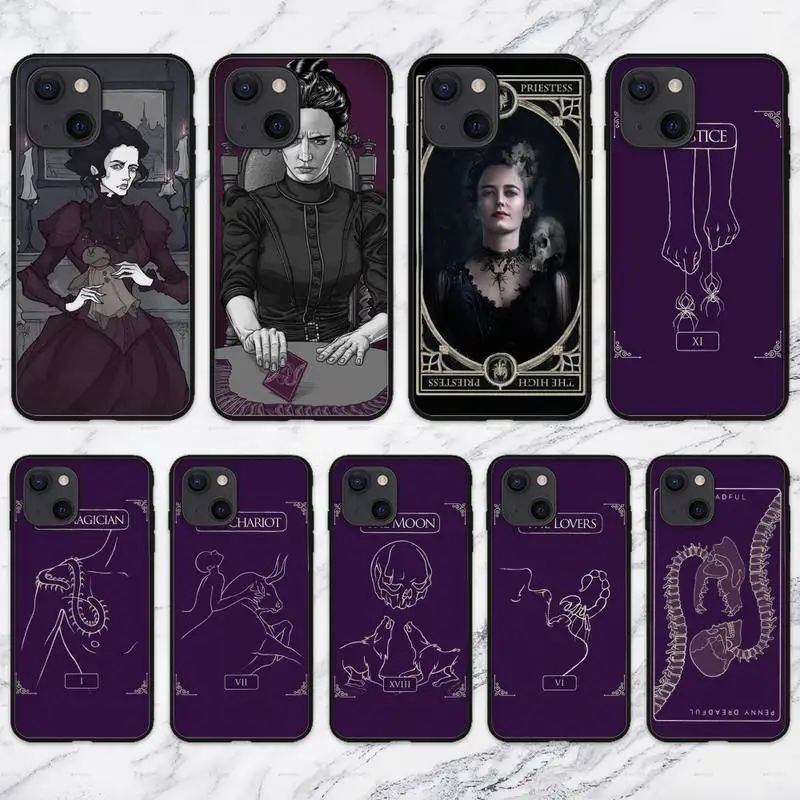 Ruichi Penny Spaventoso Penny Custodia Per Telefono Tarocchi Per Iphone 11 12 Mini 13 Pro Xs Max X 8 7 6S Plus 5 Se Xr Shell