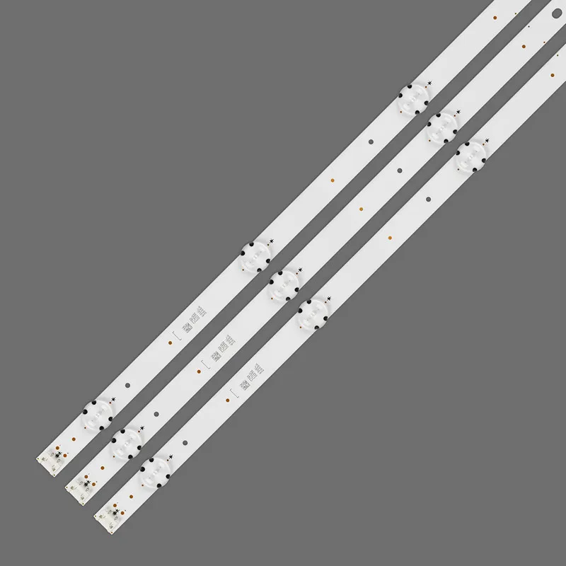 LED strips for LIG 43 TV 43LH604V 43LW340H CA LC430DUE FJ M1 6916L 2550A 43 V16 ART3 2550 Rev2.1 2 100% New 3pcs/Kit