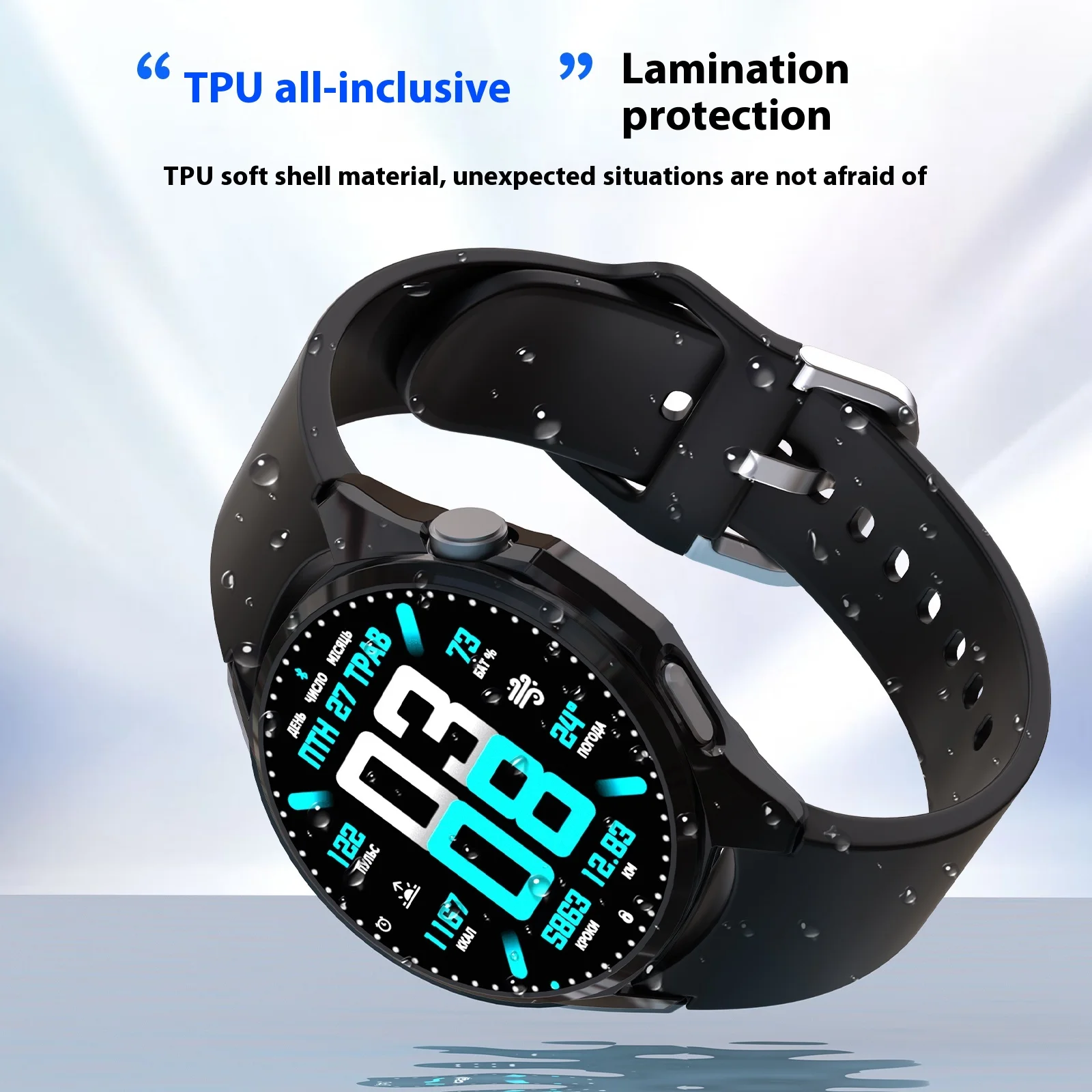 Premium Protective Case with Tempered Glass Screen Protector