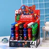 6-36pcs Cartoon Superhero Avengers 10 Colors Ballpoint Pen Press Pen Colored Markings Multifunctional Stationery Wholesle 1