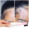 Edge Control Styling Hair Gel With Brush 3In1 Long Lasting Professional Broken Hair Cream Baby Hair Brush Hair Gel With Refill 2