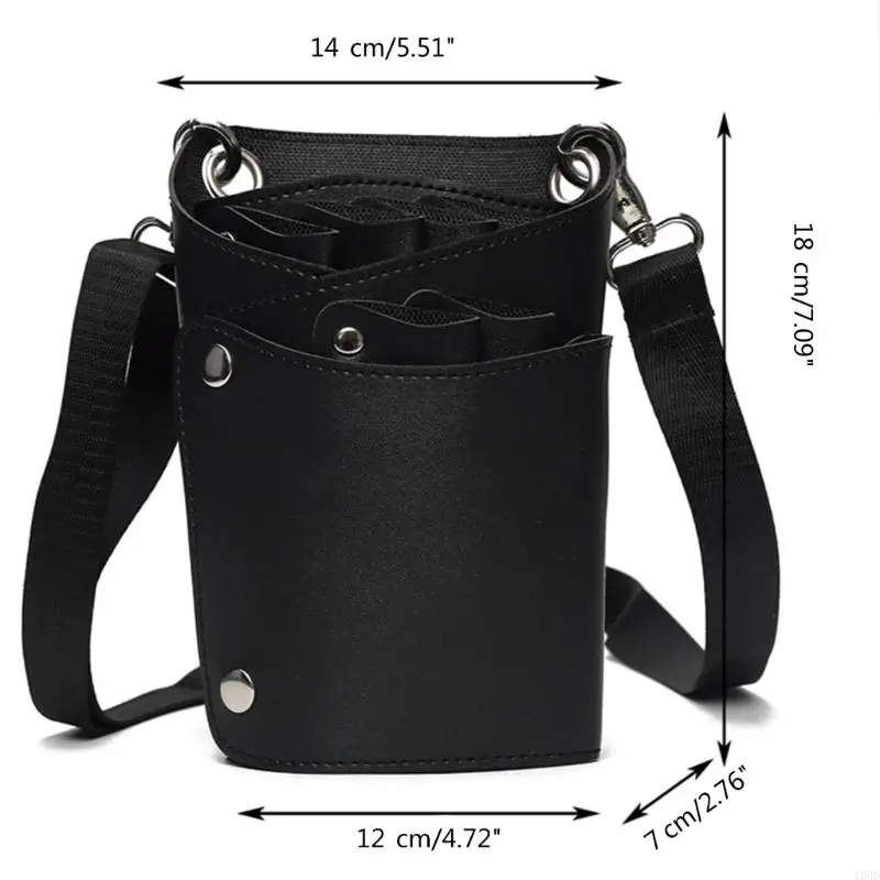 X90D Scissors Salon Barber Hairdressing Scissor Bag Holder Hair Tool Waist Bag Convenient for Hair Salon