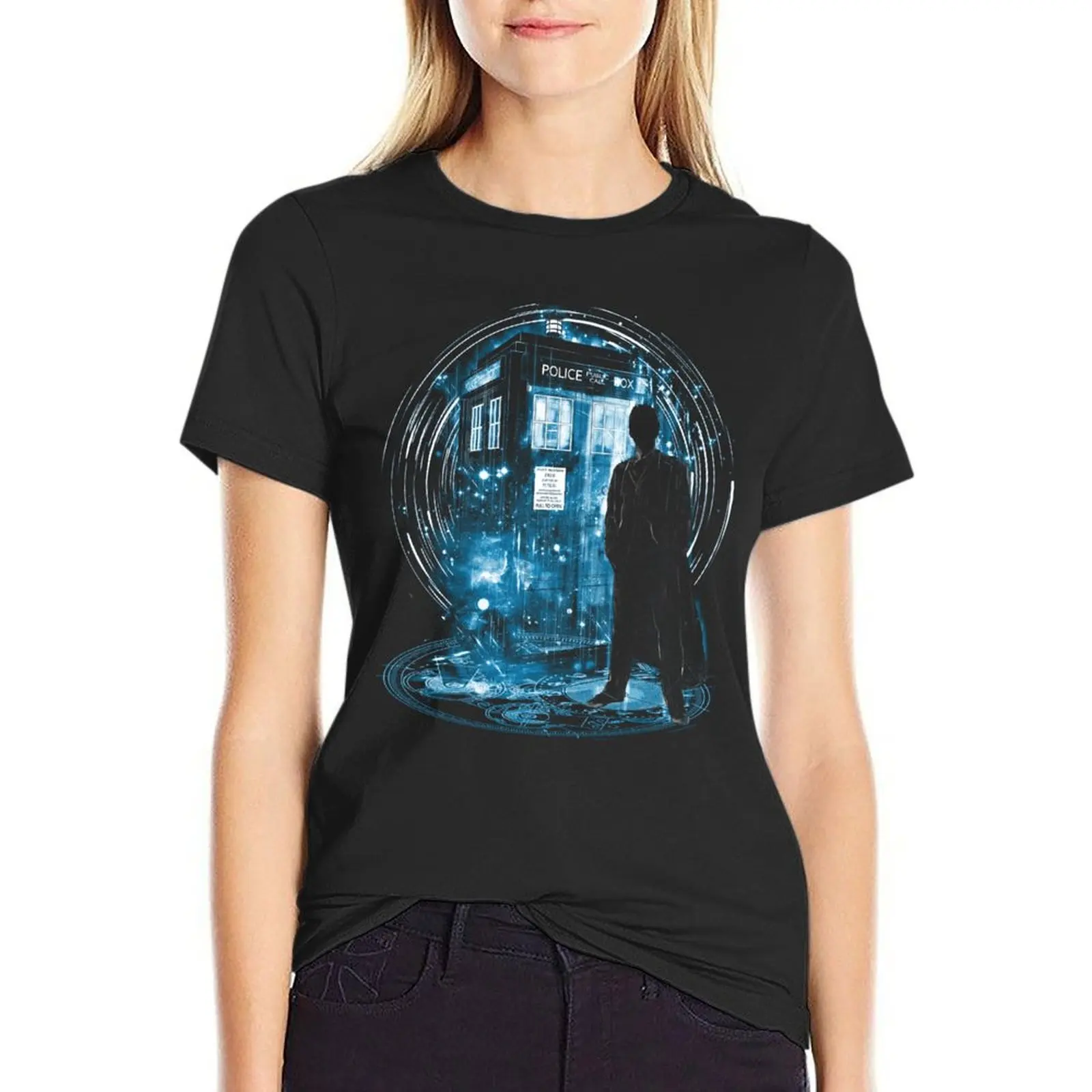 

10 th time storm T-Shirt t-shirt dress for Women long luxury designer clothing Women Women's clothing Women's tops