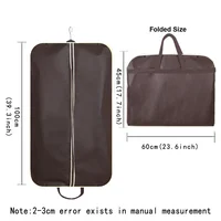 Customized Name Dustproof Clothing Covers Waterproof Clothes Cover Wedding Dress Protector Hanging Garment Bags Closet Organizer 2
