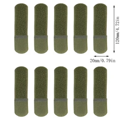 10 - Pack Reusable Nylon Strap Organizers with Hook and Loop Fastening System (3)