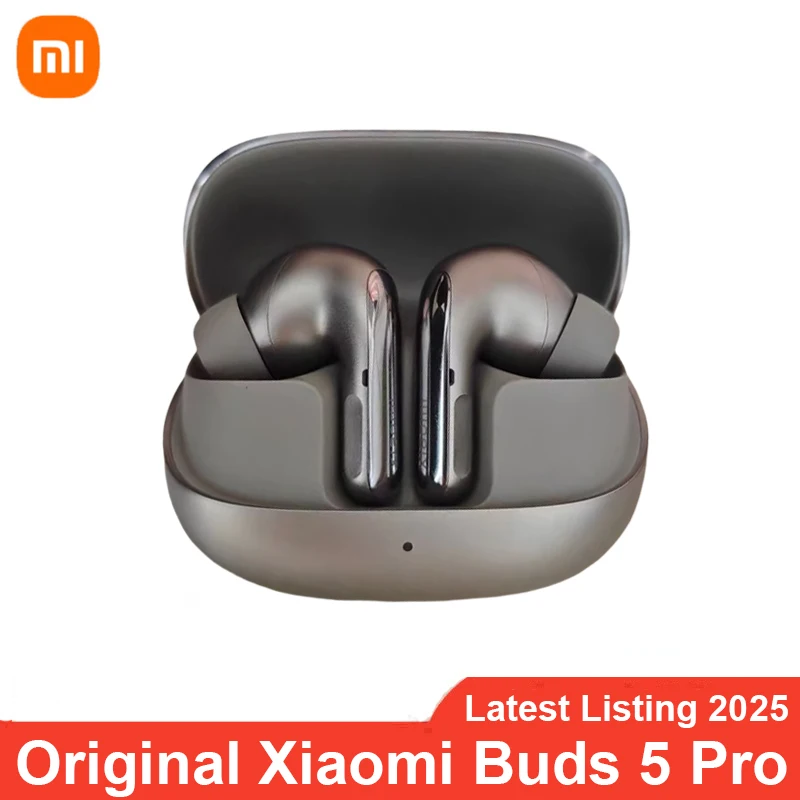2025 New Xiaomi Buds 5 Pro Earphone TWS AI 55dB 5kHz Active