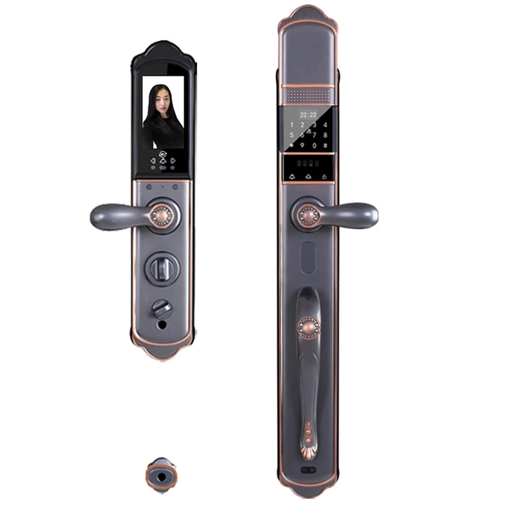 

Full automatic European villa entry door household intelligent electronic password lock fingerprint lock face recognition lock