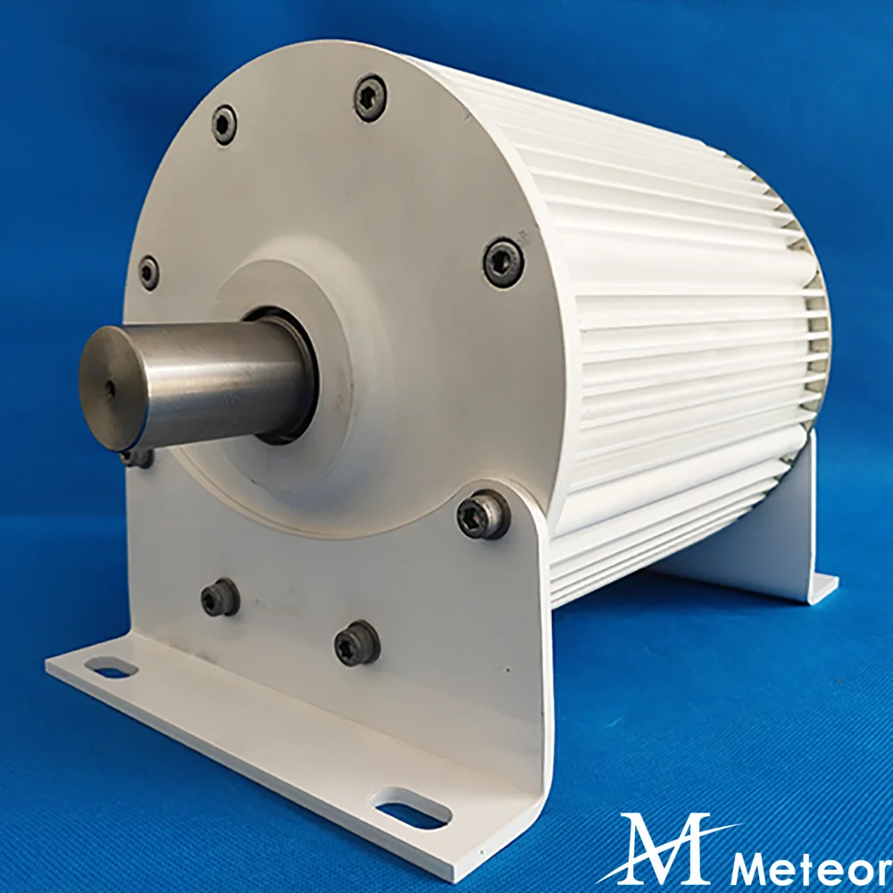 Solar Wind Generator 10KW 20KW Low Speed Permanent Magnet Generator 48V 96V 220V 380V 3 Phase AC Alternators Use For Motor Drive Water Wind Turbine