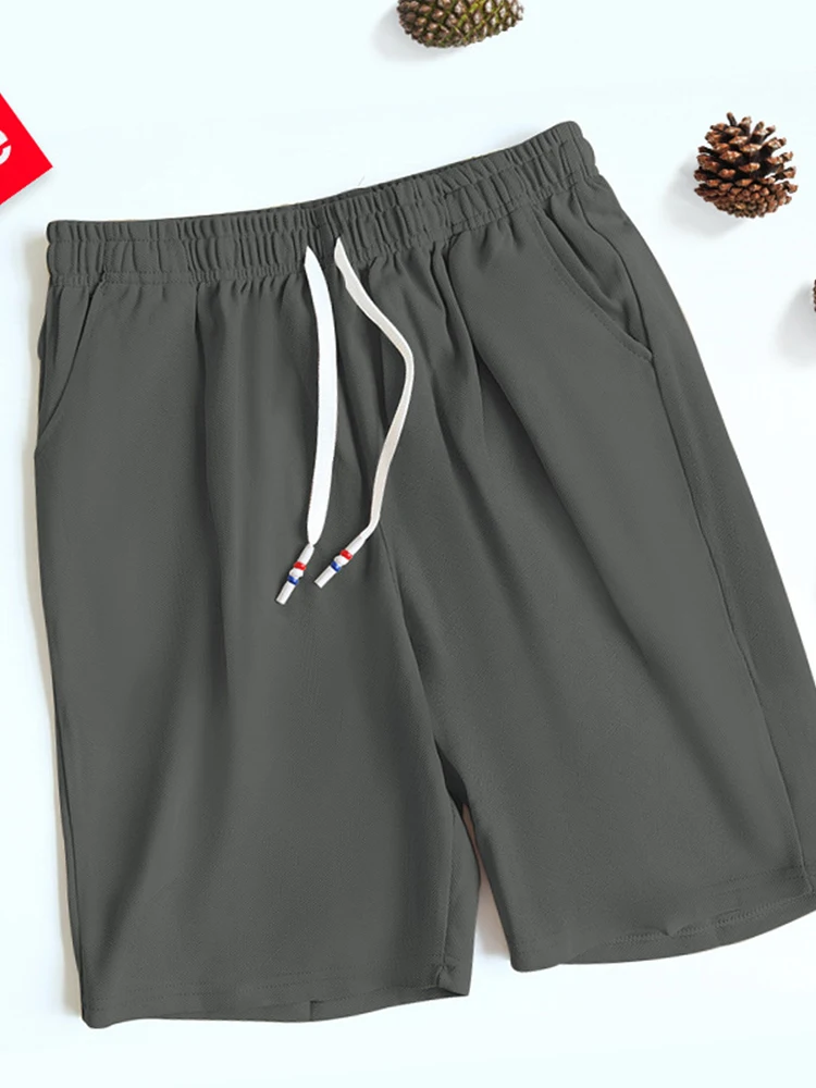 Comprar Pantalones cortos informales de verano para hombre, transpirables,  para gimnasio, deporte, Fitness, baloncesto, pantalones de entrenamiento,  pantalones para correr