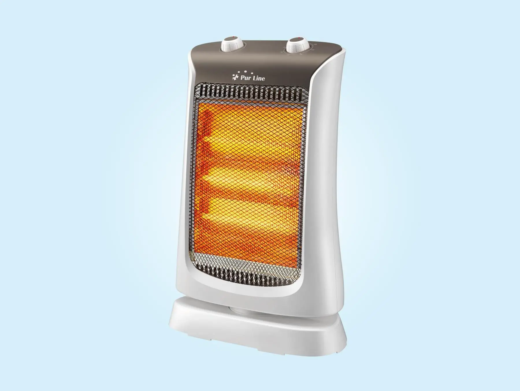 Halogen Heater 1200W, three powers, oscillating and low consumption HEATY  HA 1200 PURLINE - AliExpress