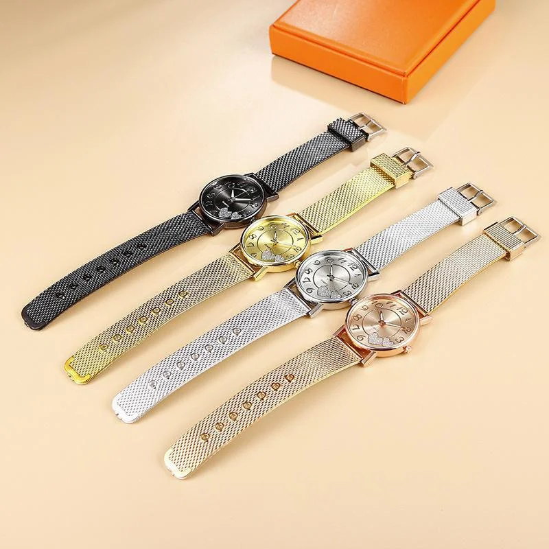 Women Fashion Simple Women Watch Strap Pin Buckle Ladies Clock Quartz Wrist Watches