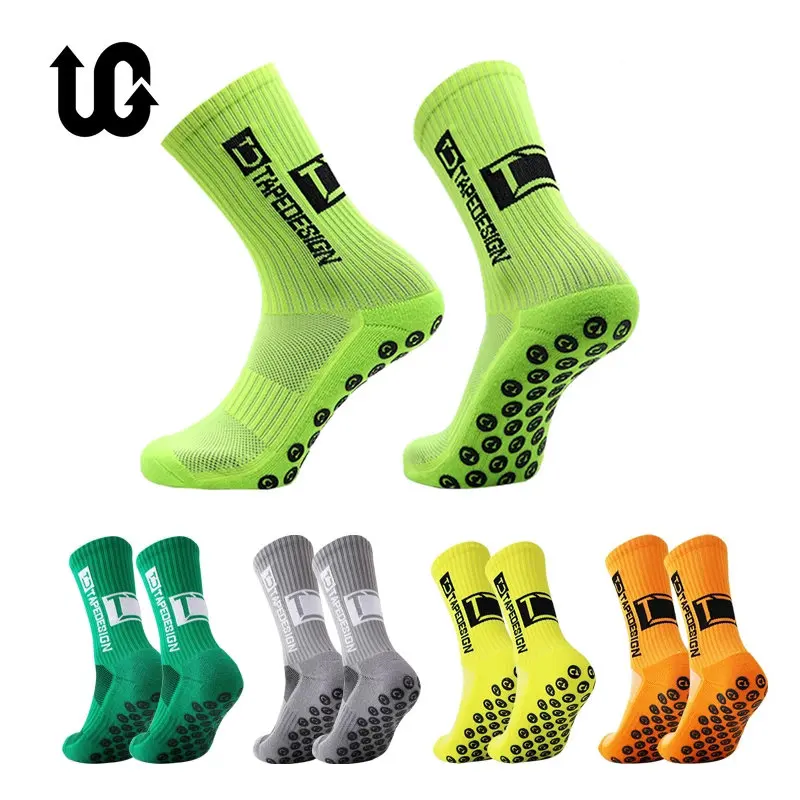 JHM Grip Non Slip Anti Slip Non Skid Slipper Sport Athletic Socks for Men and Women for US shoe sizes 6-12 at Women's Clothing store