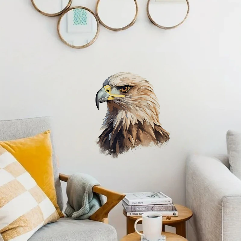Beautiful Eagle Sticker Water-proof Home Wall Decal Used for Wall Bathroom Cabinet Door Toilet Car Laptop wall stickers toilet stickers
