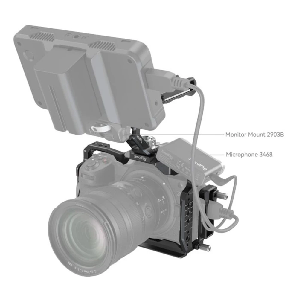 SmallRig Expansion Frame kit Cage for Nikon Z6III with Arca-Swiss Quick Release
