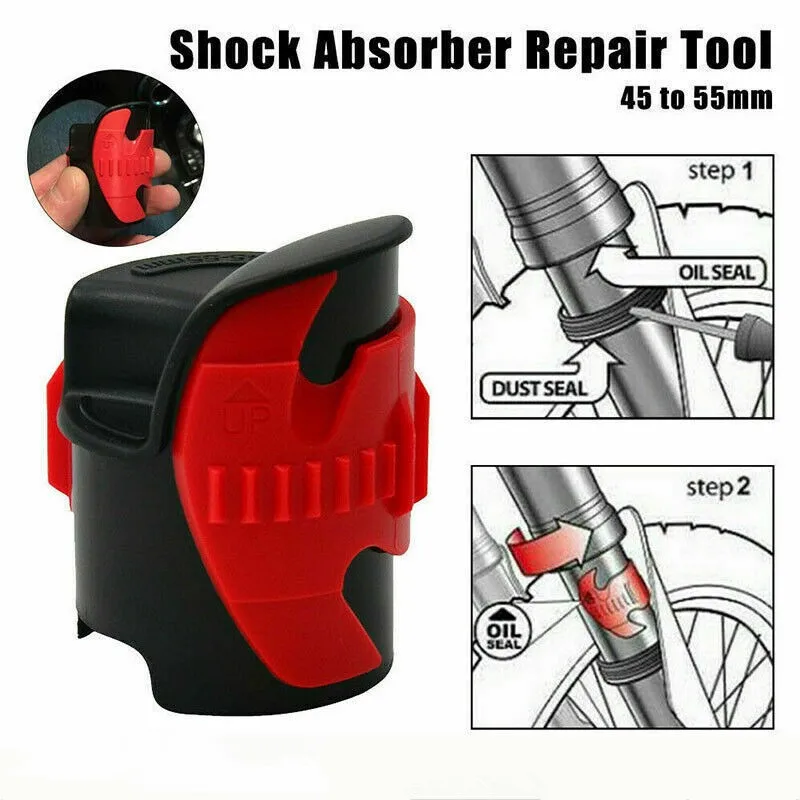 Motorcycle Refitting Accessories General Shock Absorber Cleaning Maintenance Tool Front Fork Shock Absorber Plastic Clip Cleaner