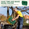 1 Pair Leaf Hand Rakes Leaf Collector Rubbish Pick Up for Yard Garden Cleaning Collector Waste Rubbish Grabber Garden Yard 5