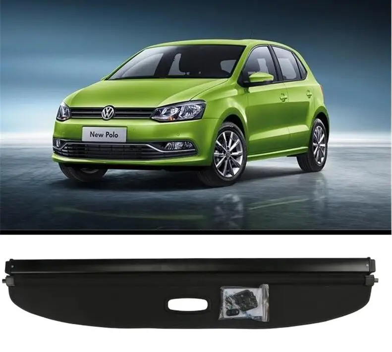 

For 2011 2012 2013 2014 2015 2016 2017 2018 2019 Volkswagen VW POLO Rear Trunk Security Screen Privacy Shield Cargo Cover