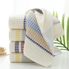 70x140cm Thickened 100%Cotton BathTowel Premium Striped Waffle Towel AdultKids Home super-Soft absorbent Not shedding hair Towel 6