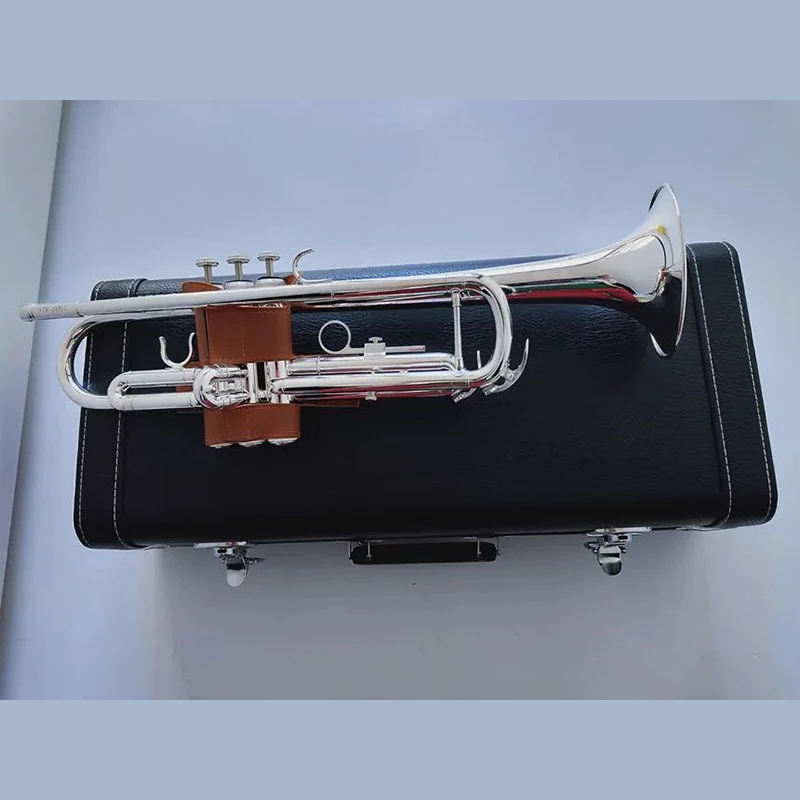 Kaluolin custom made 2335S New B flat Trumpet music Silver plating Trumpet Brass Instruments playing Super Top Promotions Gi