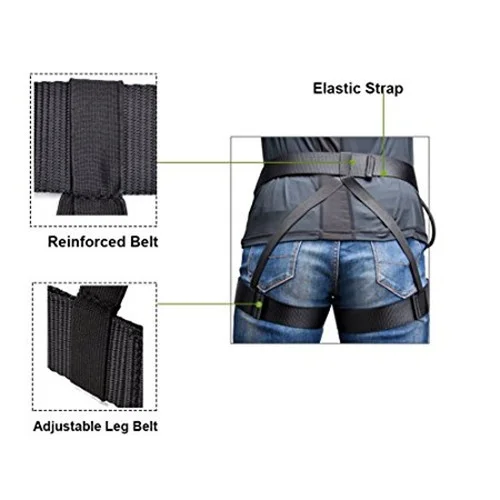 Mountain Tourist Waiting Mountaineering Equipment Safety Harness Height Outdoor Climbing Fast Acting climbing harness